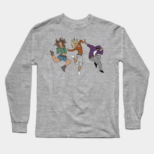 Cartoon Dancers Long Sleeve T-Shirt